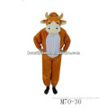 Free shipping Festival Gift Velutum Animal Bull Costume For Children